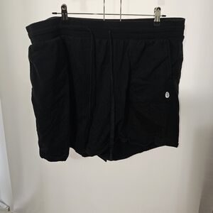 Torrid Black Cotton Blend Shorts